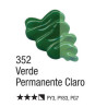 Tinta a Óleo para Tela - 20 ml - Acrilex - Verde Permanente Claro