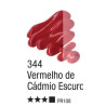 Tinta a Óleo para Tela - 20 ml - Acrilex - Vermelho Cádmio Escuro