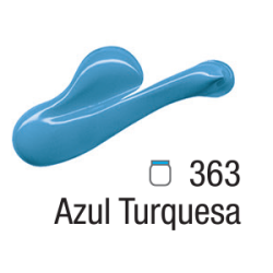 Tinta Acrílica Tubo - Acrylic Colors - 20 ml - Acrilex - Azul Turquesa
