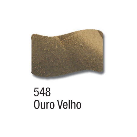 Esmalte Vitral Metálico - 37 ml - Acrilex - Ouro Velho