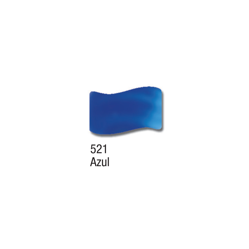 Esmalte Vitral Fosco - 37 ml - Acrilex - Azul