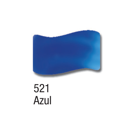 Esmalte Vitral Fosco - 37 ml - Acrilex - Azul