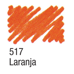 Marcador para Tecido - Acrilpen - Acrilex - Laranja